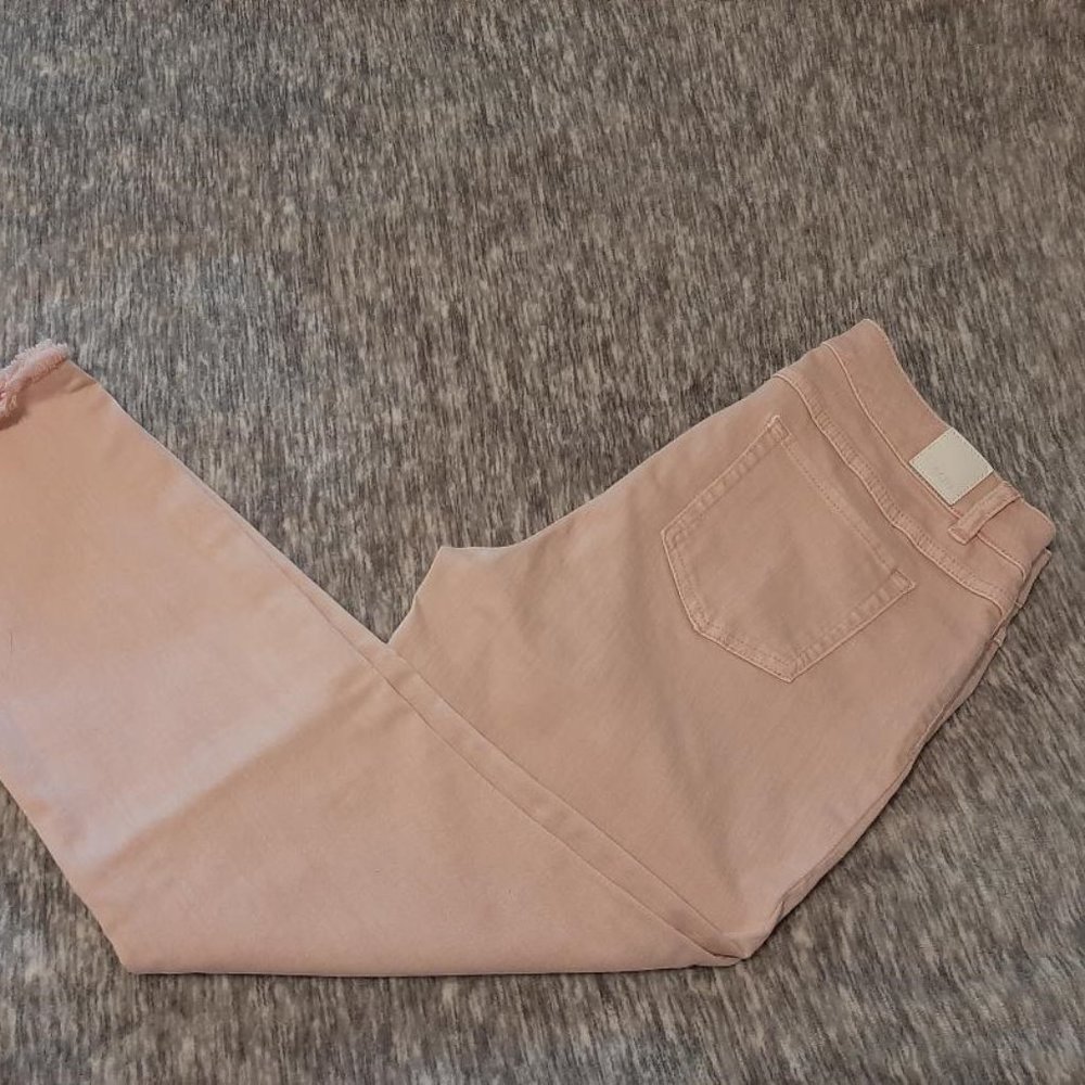 EUC light pink Ecru brand cropped jeans size 8